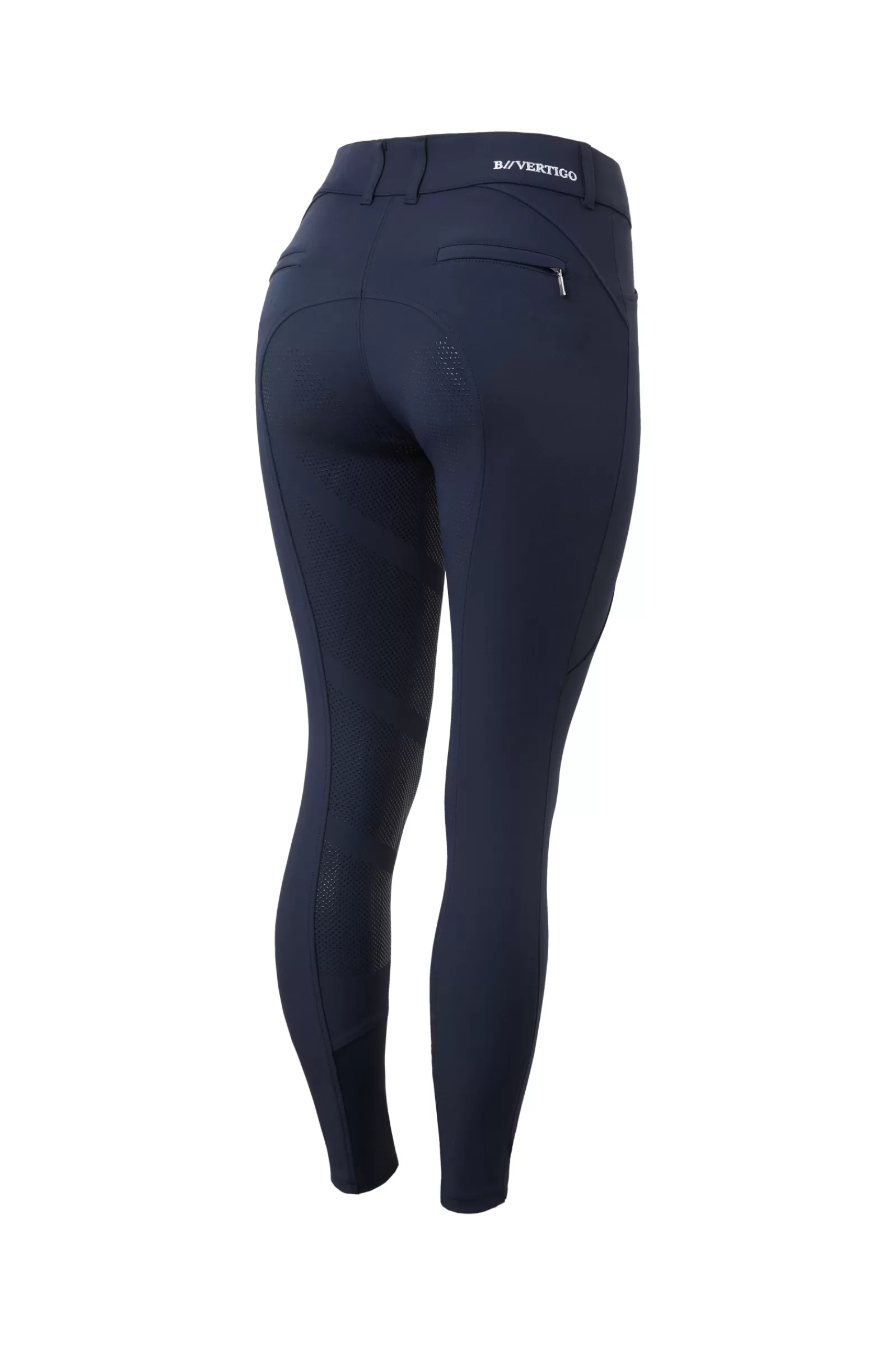 Store bvertigo B Vertigo Davina Mid Rise Naisten Ratsastushousut Kokopaikoilla Ja Kannykkataskuilla Dark Navy