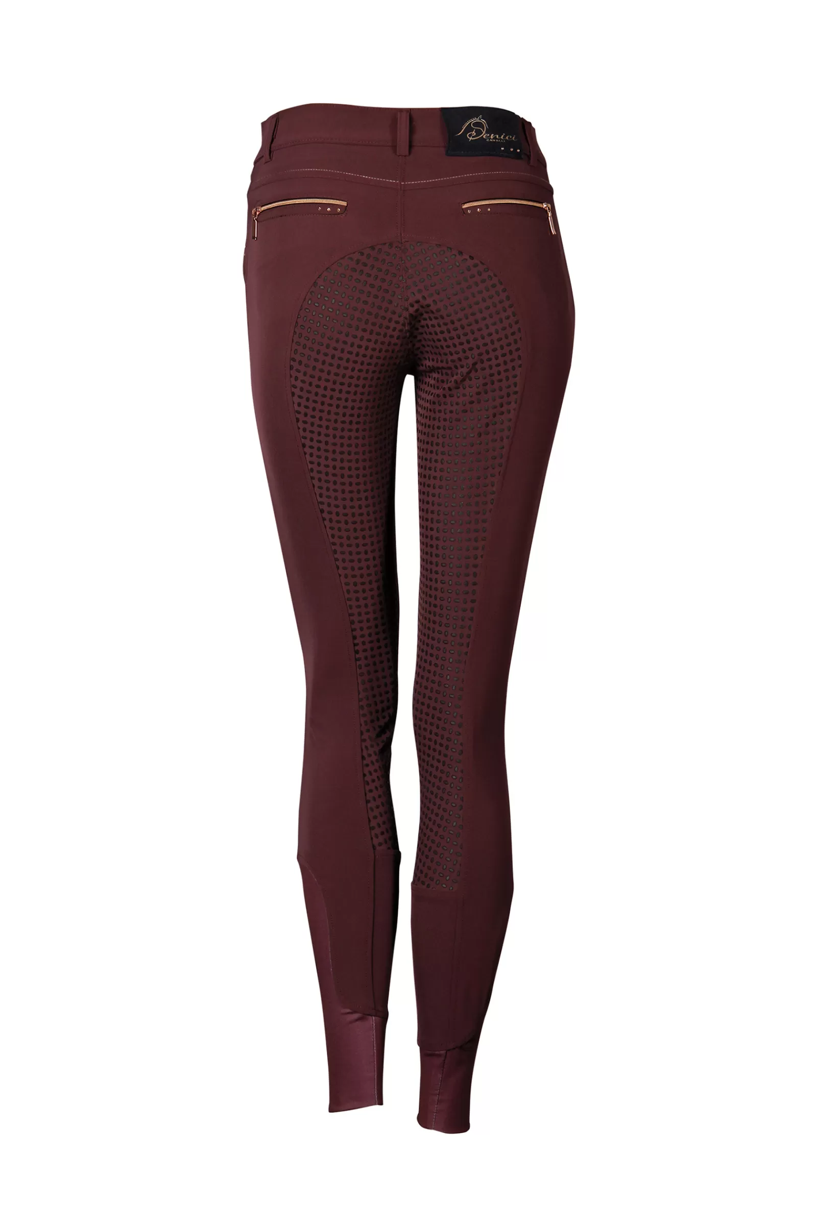 Outlet harryshorse Harry'S Horse Denici Cavalli Maroon Women'S Full Grip Breeches Burgundy Dark Red