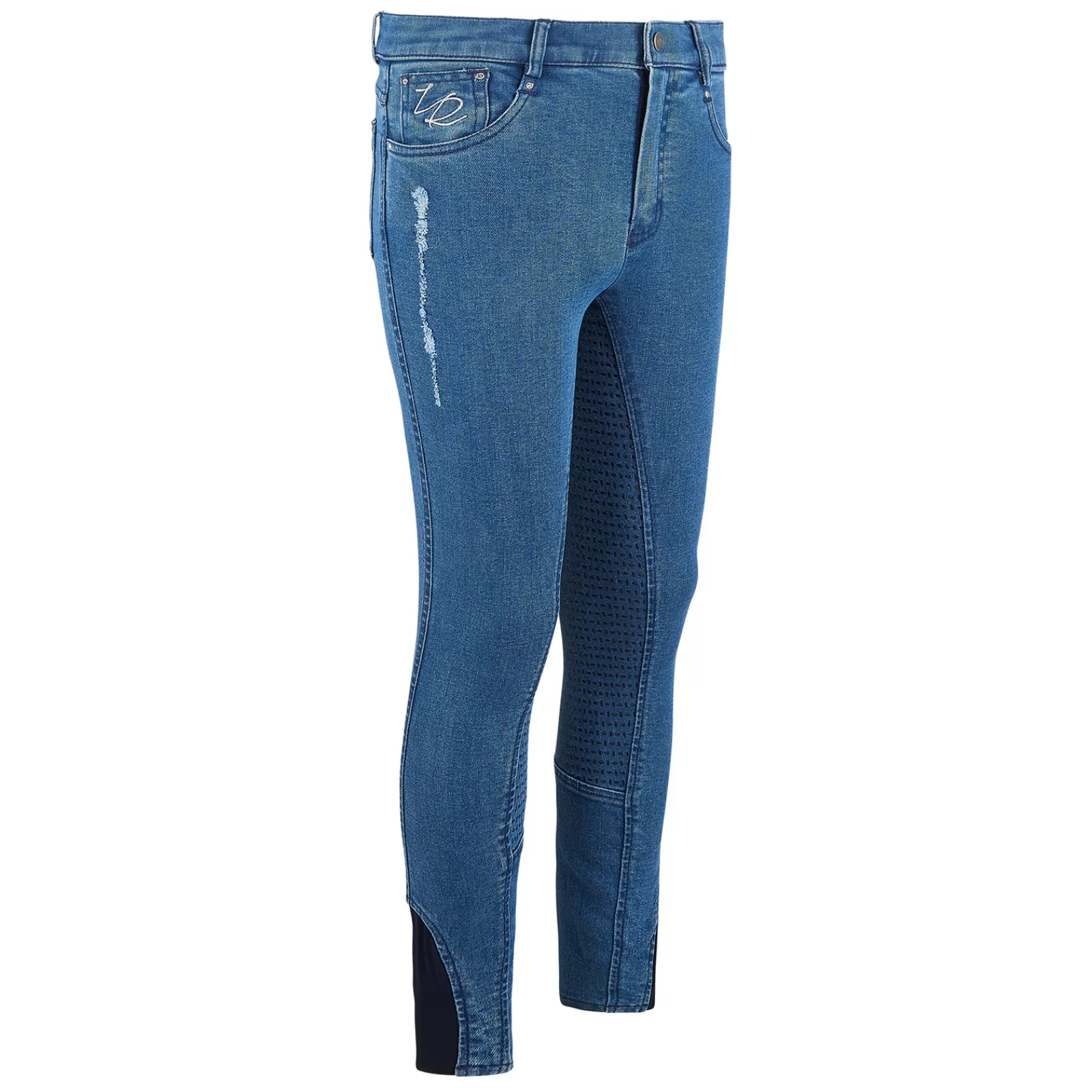 Shop imperialriding Imperial Riding Riding Breeches Slim Fit Sfs For Women Denim Blue