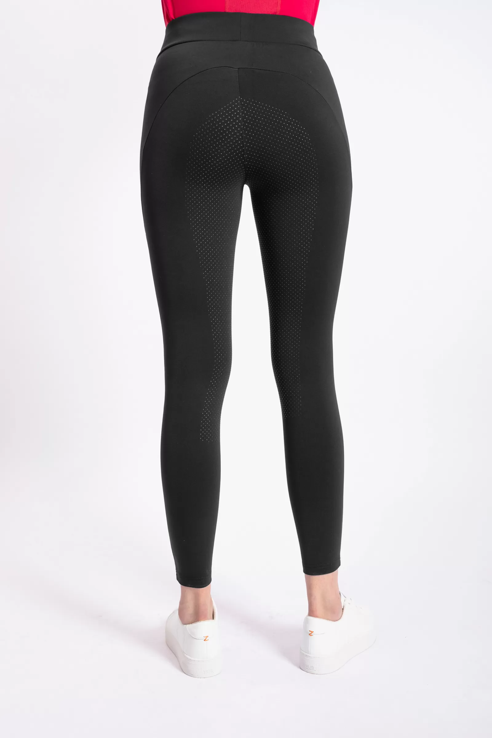 Hot tommyhilfigerequestrian Tommy Hilfiger Equestrian Elmira Naisten Talviset Full Grip Ridign -Sukkahousut Black