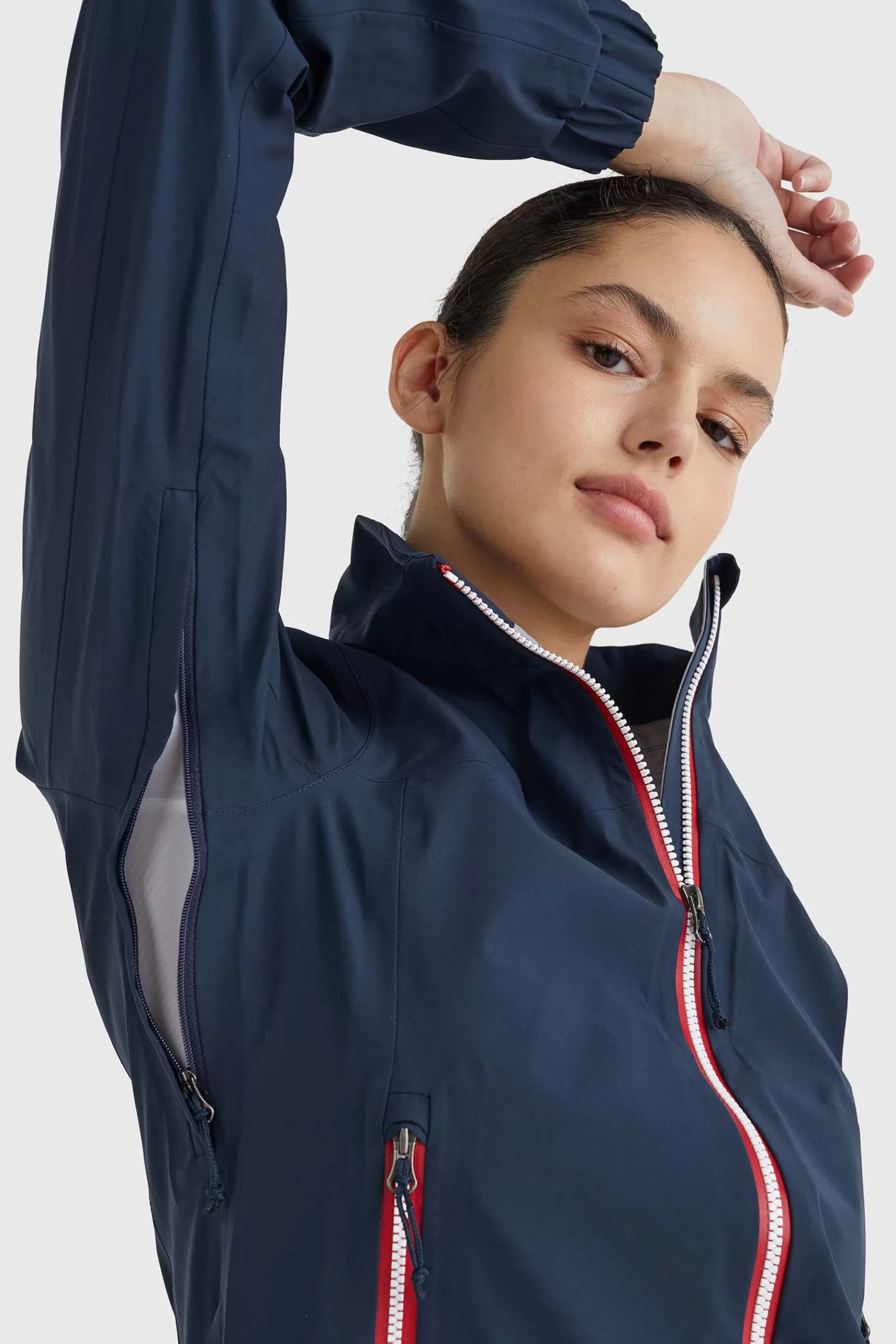 New tommyhilfigerequestrian Tommy Hilfiger Equestrian Unicolor Naisten Sadetakki Db/Ab