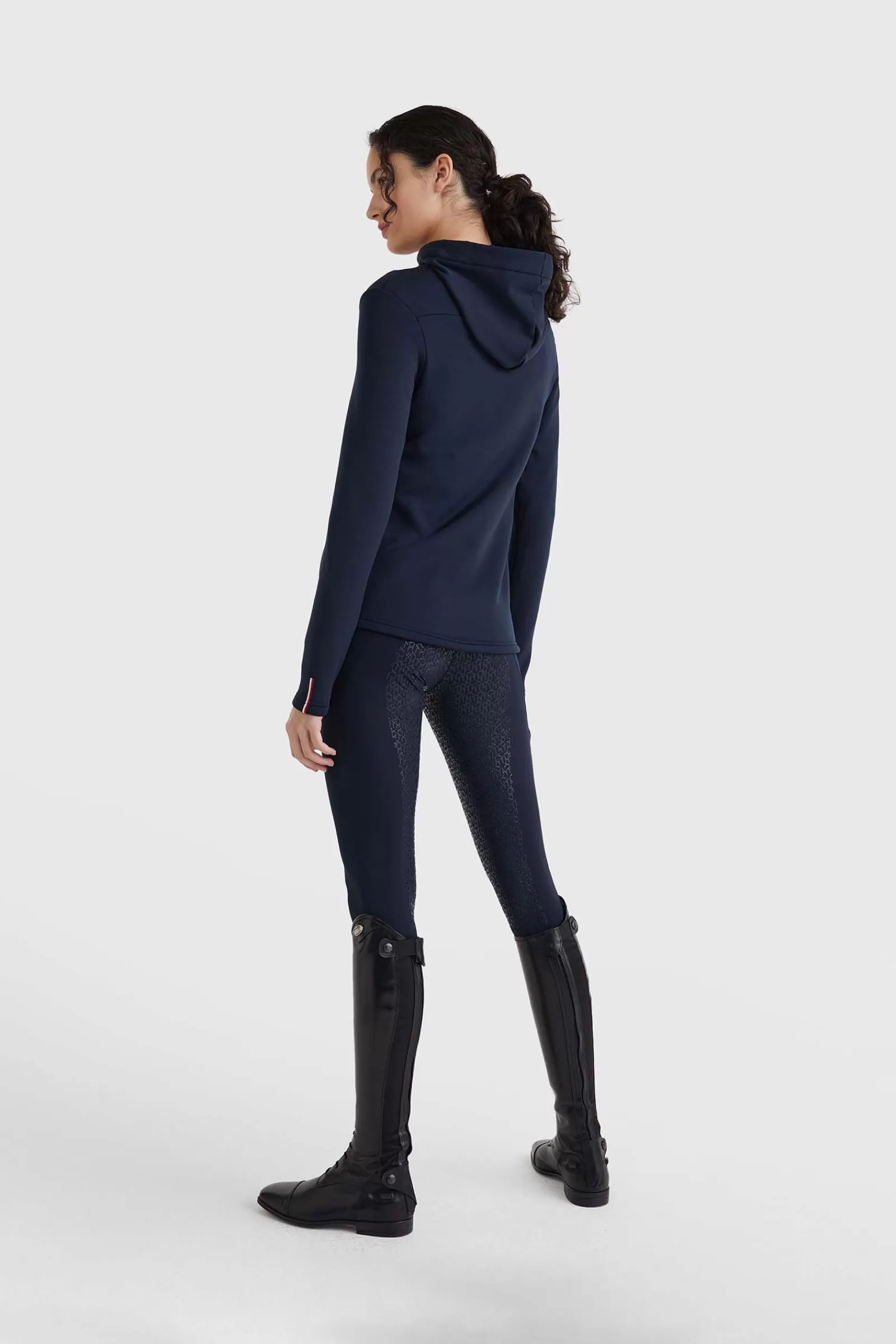 Flash Sale tommyhilfigerequestrian Tommy Hilfiger Equestrian Unicolor Naisten Treenitakki Db/Ab